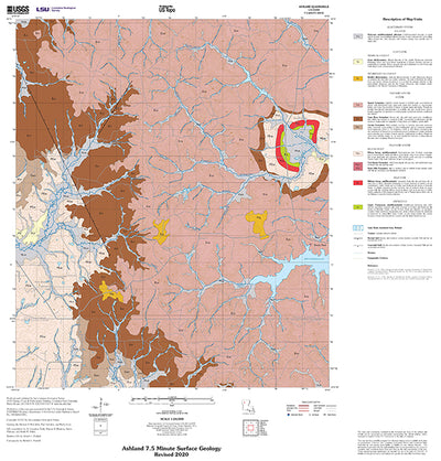 Ashland Surface Geology 2020