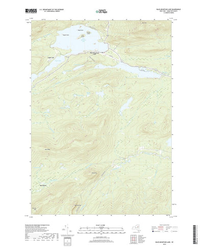 Blue Mountain Lake, NY (2019, 24000-Scale) Preview 1