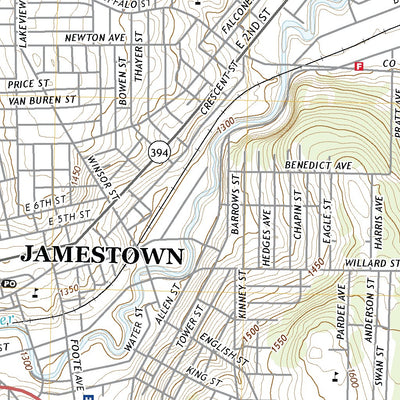 Jamestown, NY (2019, 24000-Scale) Preview 3