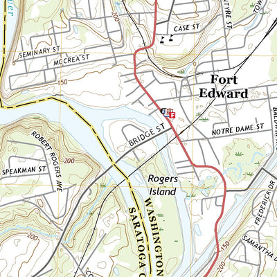Hudson Falls, NY (2019, 24000-Scale) Preview 3
