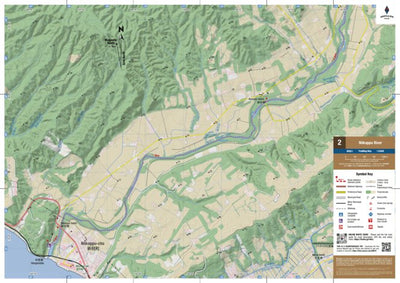 Niikappu River Paddling Map (Hokkaido, Japan)