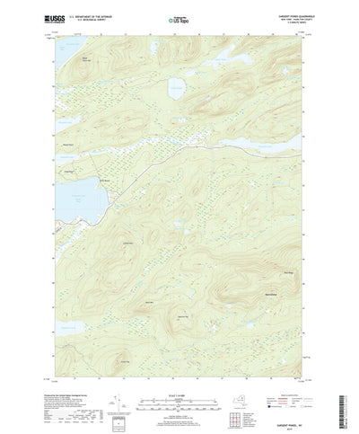 Sargent Ponds, NY (2019, 24000-Scale) Preview 1