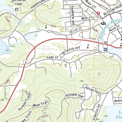 Saranac Lake, NY (2019, 24000-Scale) Preview 3