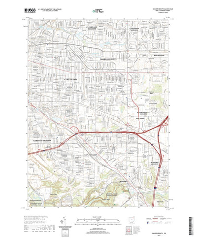 Shaker Heights, OH (2019, 24000-Scale) Preview 1