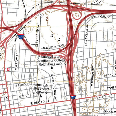 Southeast Columbus, OH (2019, 24000-Scale) Preview 3