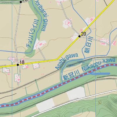 MAP 2 - Niikappu River Paddling (Hokkaido, Japan)