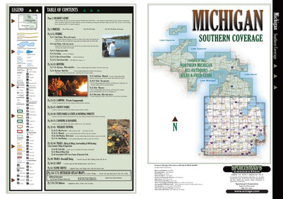 Southern MI All-Outdoors Atlas & Field Guide pg. 000-001