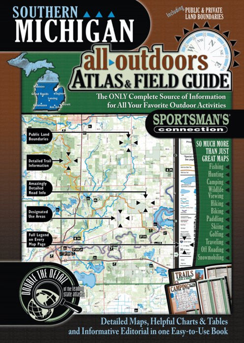 Southern MI All-Outdoors Atlas & Field Guide pg. 000 Cover