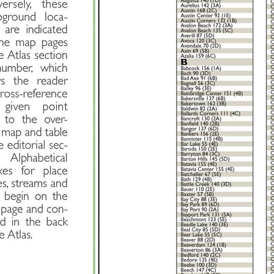 Southern MI All-Outdoors Atlas & Field Guide pg. 002-003