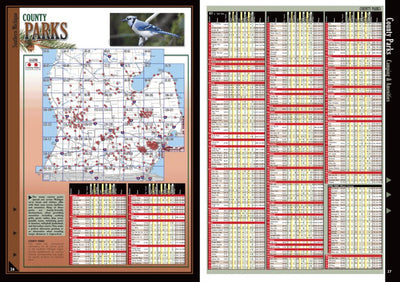 Southern MI All-Outdoors Atlas & Field Guide pg. 026-027