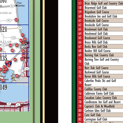 Southern MI All-Outdoors Atlas & Field Guide pg. 050-051