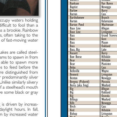 Southern MI All-Outdoors Atlas & Field Guide pg. 008-009