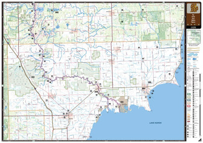 Southern MI All-Outdoors Atlas & Field Guide pg. 074-075