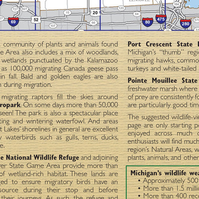 Southern MI All-Outdoors Atlas & Field Guide pg. 032-033