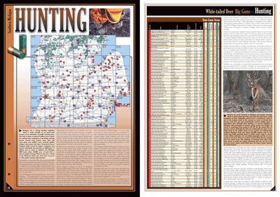 Southern MI All-Outdoors Atlas & Field Guide pg. 016-017