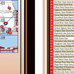 Southern MI All-Outdoors Atlas & Field Guide pg. 016-017