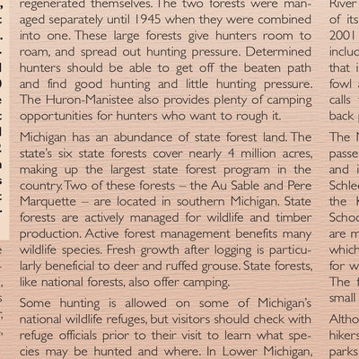 Southern MI All-Outdoors Atlas & Field Guide pg. 016-017
