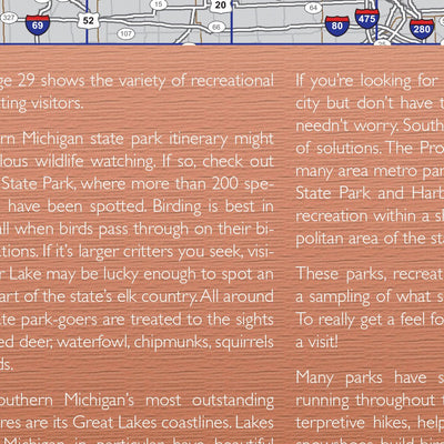 Southern MI All-Outdoors Atlas & Field Guide pg. 028-029
