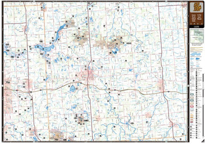 Southern MI All-Outdoors Atlas & Field Guide pg. 118-119