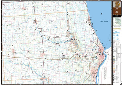 Southern MI All-Outdoors Atlas & Field Guide pg. 120-121