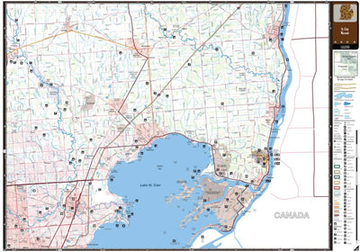 Southern MI All-Outdoors Atlas & Field Guide pg. 134-135