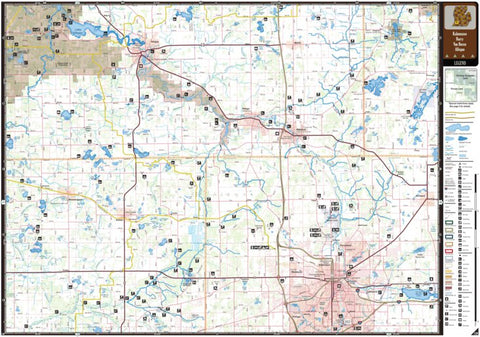 Southern MI All-Outdoors Atlas & Field Guide pg. 138-139