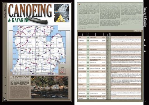 Southern MI All-Outdoors Atlas & Field Guide pg. 030-031