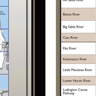Southern MI All-Outdoors Atlas & Field Guide pg. 030-031