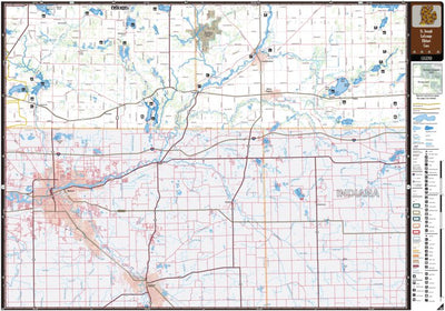 Southern MI All-Outdoors Atlas & Field Guide pg. 164-165