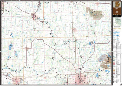 Southern MI All-Outdoors Atlas & Field Guide pg. 142-143