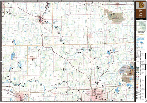 Southern MI All-Outdoors Atlas & Field Guide pg. 142-143