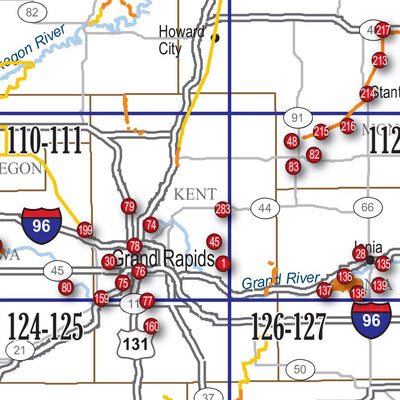 Southern MI All-Outdoors Atlas & Field Guide pg. 042-043