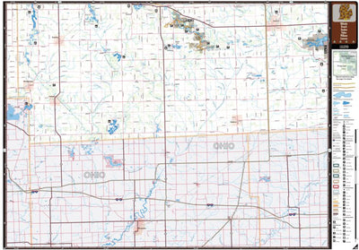 Southern MI All-Outdoors Atlas & Field Guide pg. 168-169