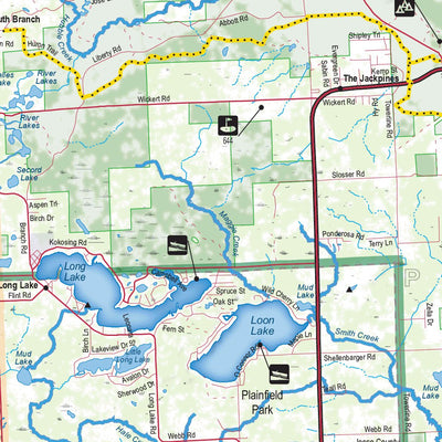 Southern MI All-Outdoors Atlas & Field Guide pg. 062-063