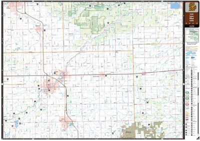 Southern MI All-Outdoors Atlas & Field Guide pg. 100-101