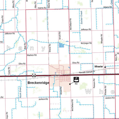 Southern MI All-Outdoors Atlas & Field Guide pg. 100-101