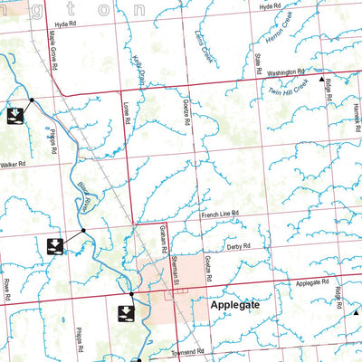 Southern MI All-Outdoors Atlas & Field Guide pg. 106-107