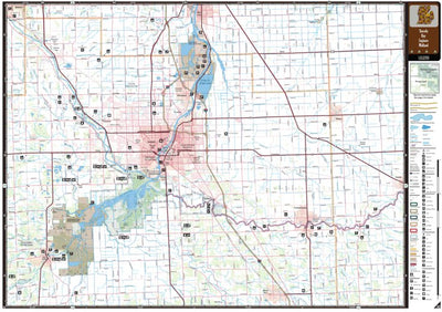 Southern MI All-Outdoors Atlas & Field Guide pg. 102-103