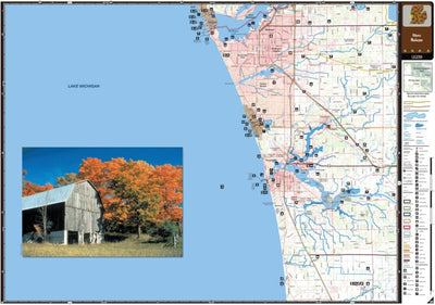 Southern MI All-Outdoors Atlas & Field Guide pg. 108-109