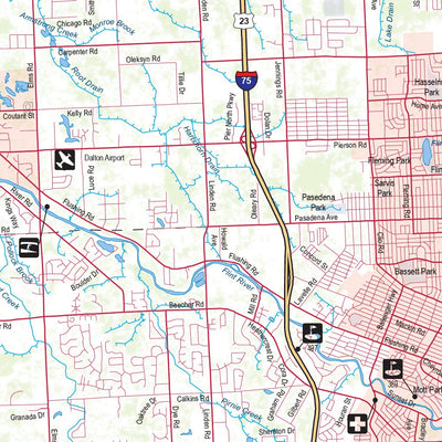 Southern MI All-Outdoors Atlas & Field Guide pg. 116-117