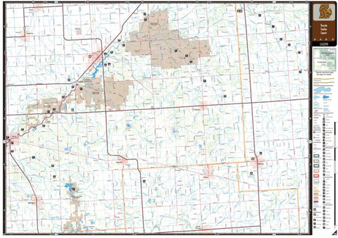 Southern MI All-Outdoors Atlas & Field Guide pg. 104-105