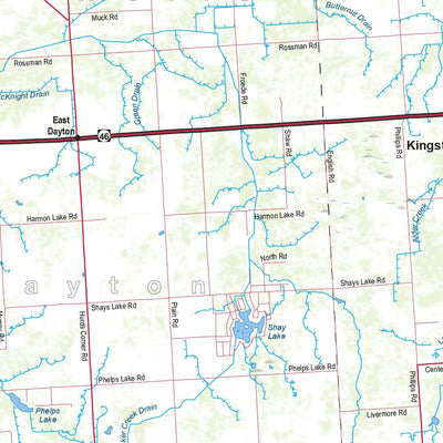 Southern MI All-Outdoors Atlas & Field Guide pg. 104-105