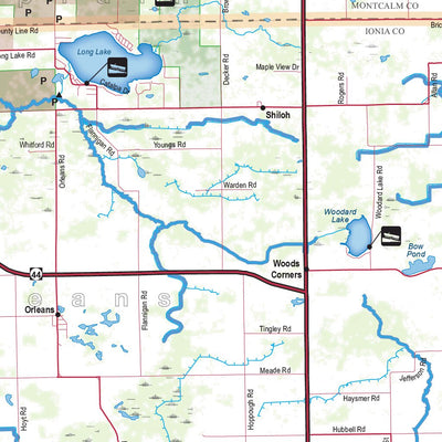 Southern MI All-Outdoors Atlas & Field Guide pg. 112-113