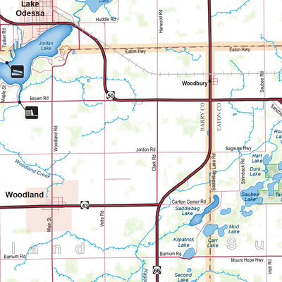Southern MI All-Outdoors Atlas & Field Guide pg. 126-127