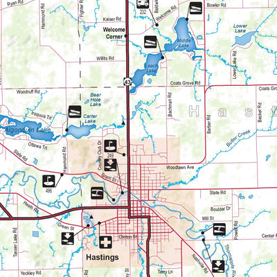 Southern MI All-Outdoors Atlas & Field Guide pg. 126-127
