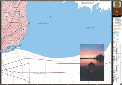 Southern MI All-Outdoors Atlas & Field Guide pg. 148-149