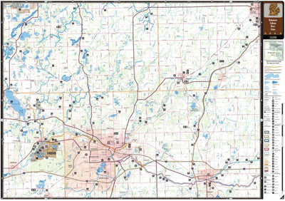 Southern MI All-Outdoors Atlas & Field Guide pg. 140-141