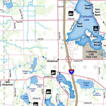 Southern MI All-Outdoors Atlas & Field Guide pg. 166-167