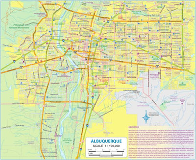 Albuquerque Region 1:100,000 - ITMB