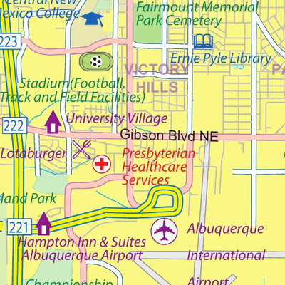Albuquerque Region 1:100,000 - ITMB